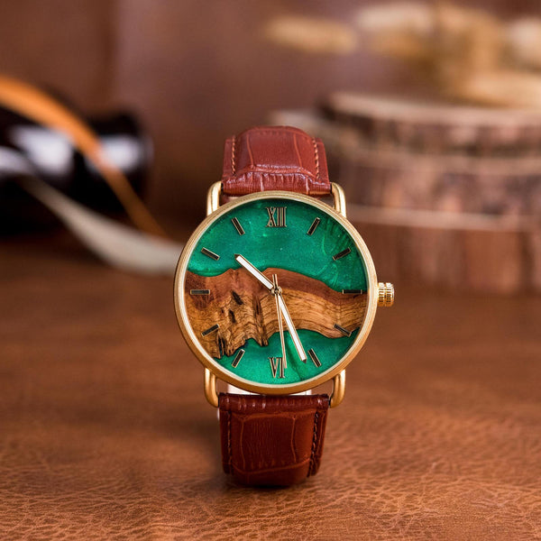 Classic Wooden & Resin Unique Wooden Watches T87-2